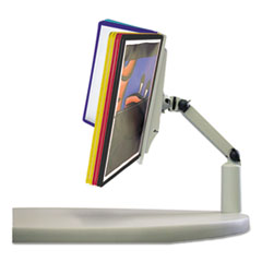 Hand Swivel Reference Durable® SHERPA Swivel Arm Reference System, 10 Panels, 10.5 x 11 x 12